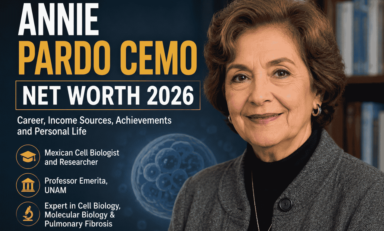 Annie Pardo Cemo net worth 2026 Mexican cell biologist UNAM professor