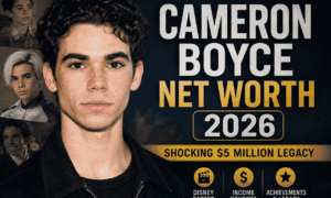 Cameron Boyce net worth 2026 featuring Disney actor from Jessie and Descendants