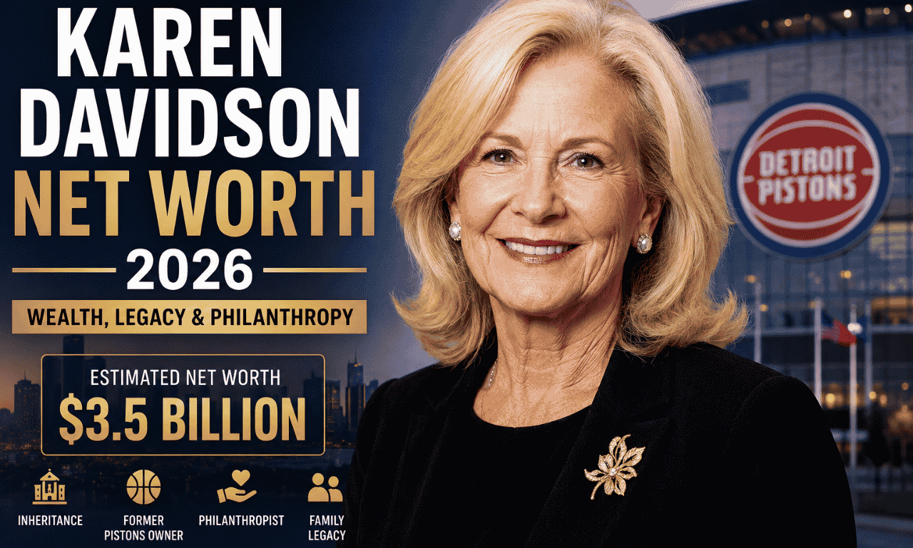 Karen Davidson Net Worth 2026 – former Detroit Pistons owner and philanthropist