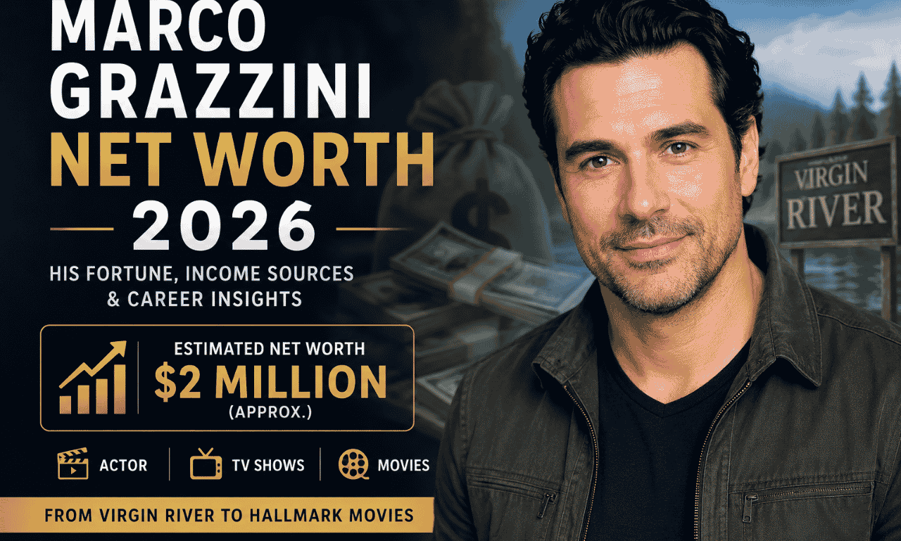 Marco Grazzini net worth 2026, Canadian actor known for Virgin River