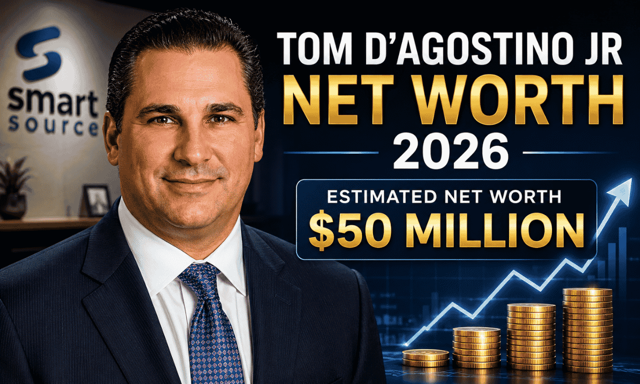 Tom D'Agostino Jr net worth 2026 and Smart Source businessman