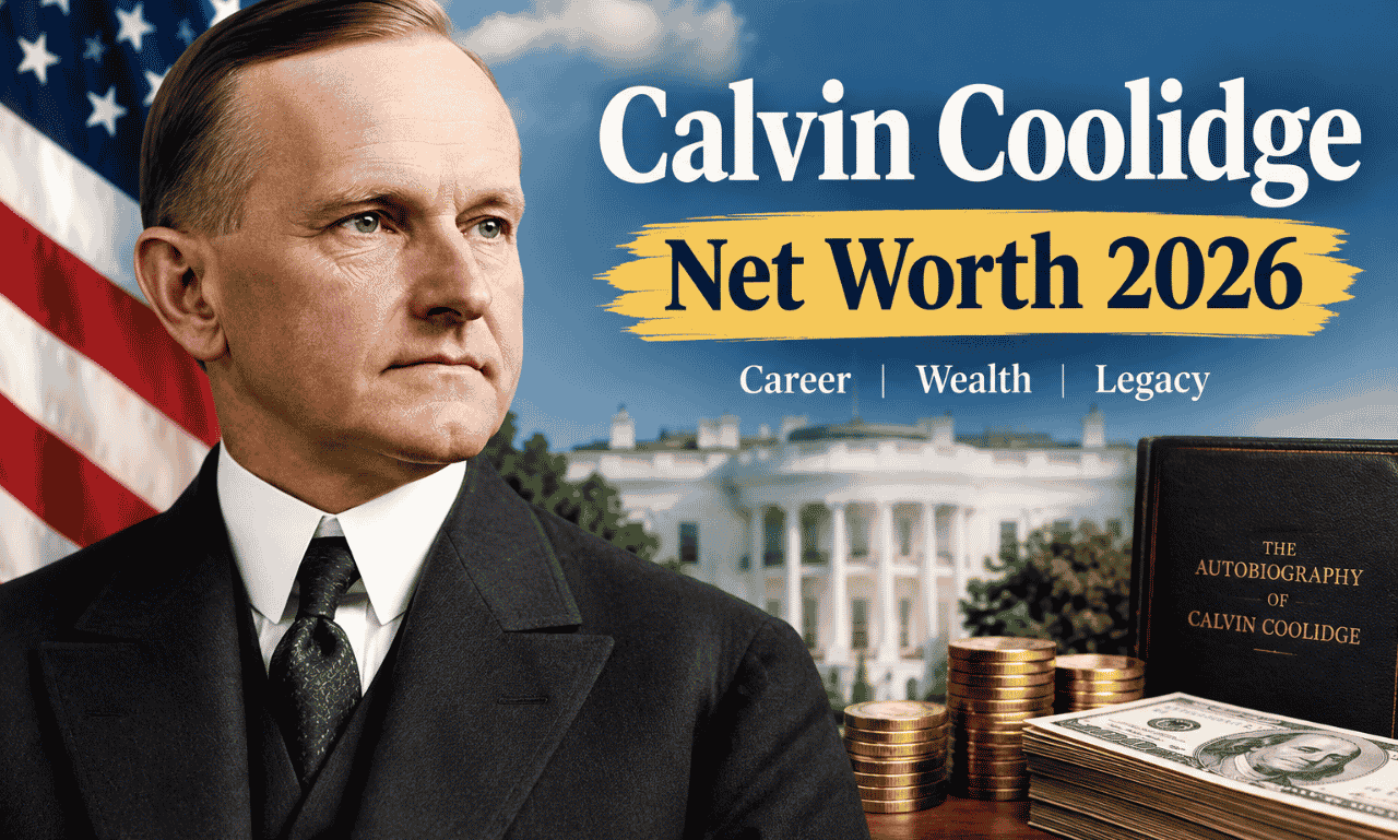 Calvin Coolidge Net Worth 2026 and his presidential career and wealth