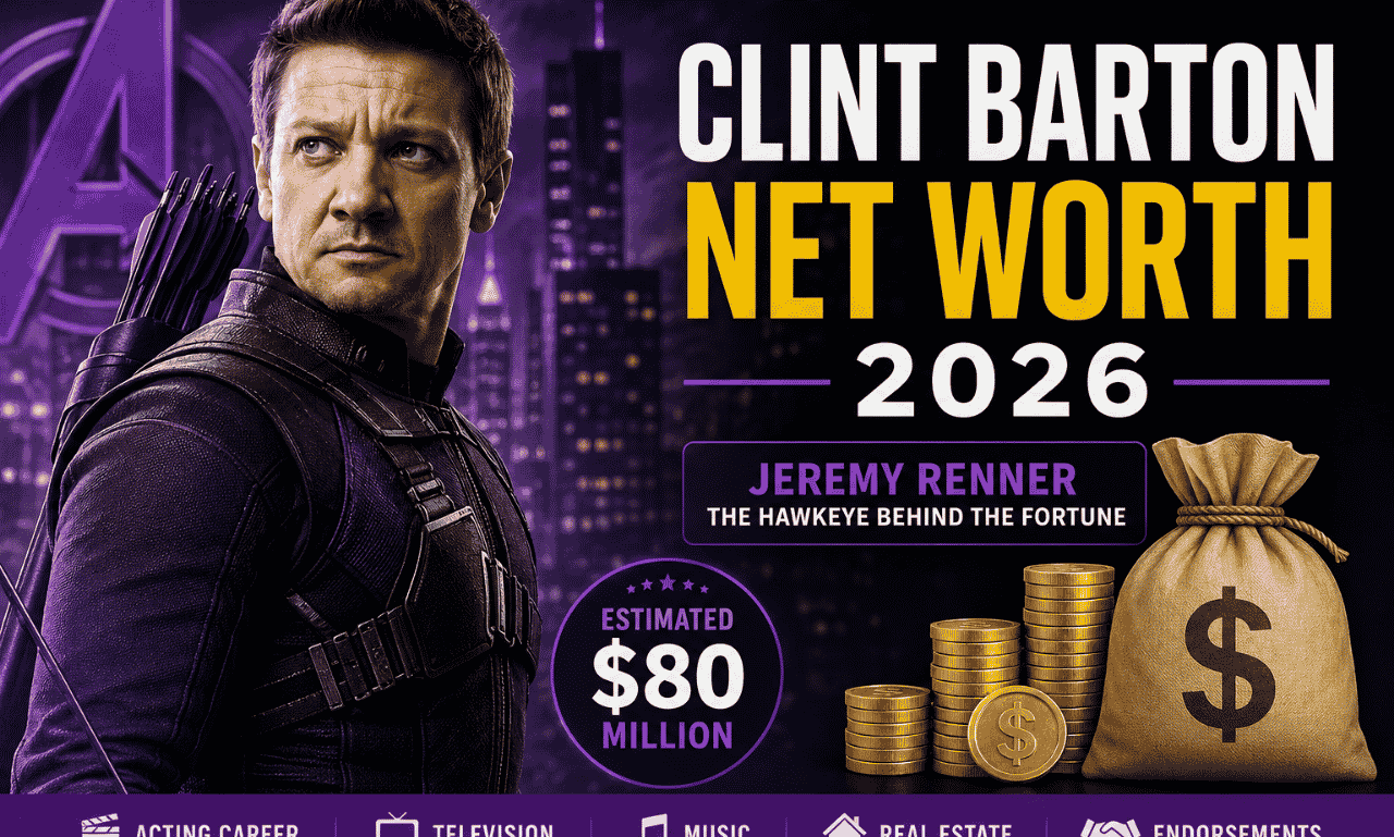 Clint Barton net worth – Jeremy Renner as Hawkeye in the Marvel Cinematic Universe