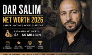 Dar Salim net worth 2026 – Danish actor known for The Covenant and Game of Thrones