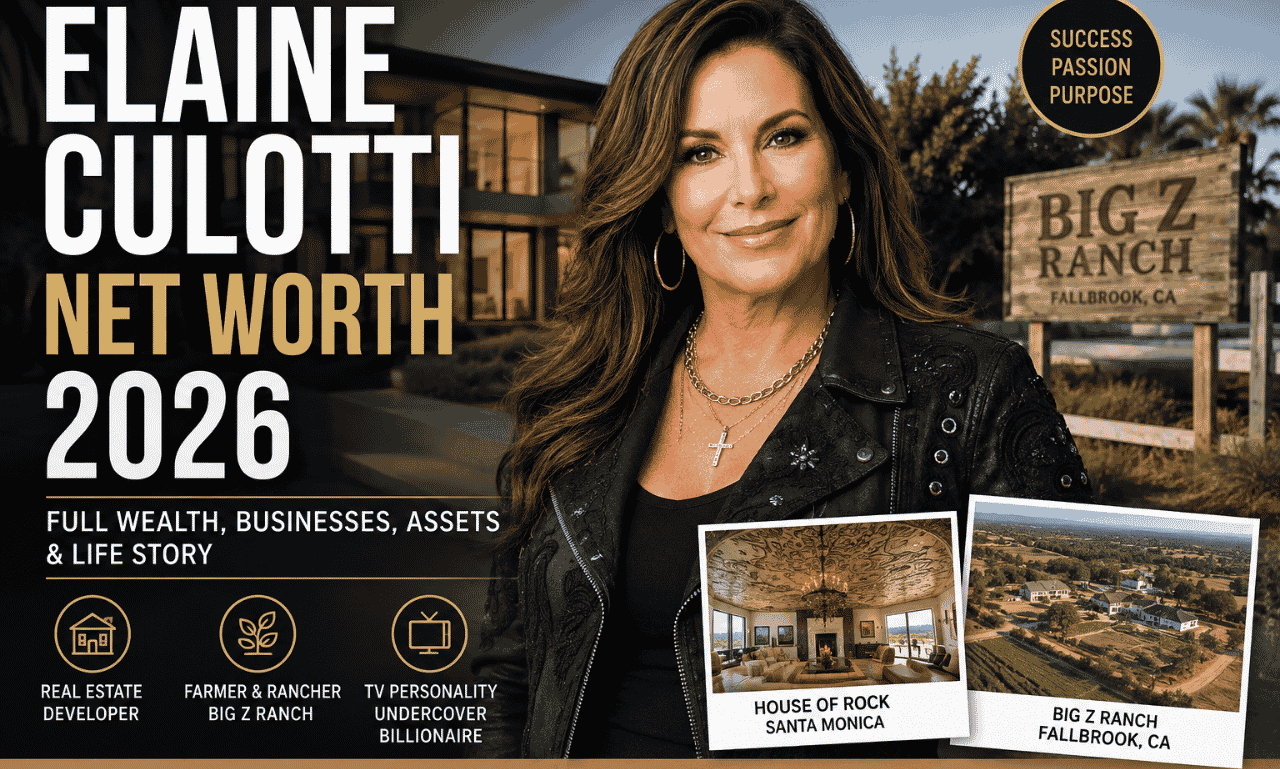 Elaine Culotti net worth 2026 real estate entrepreneur and Undercover Billionaire star