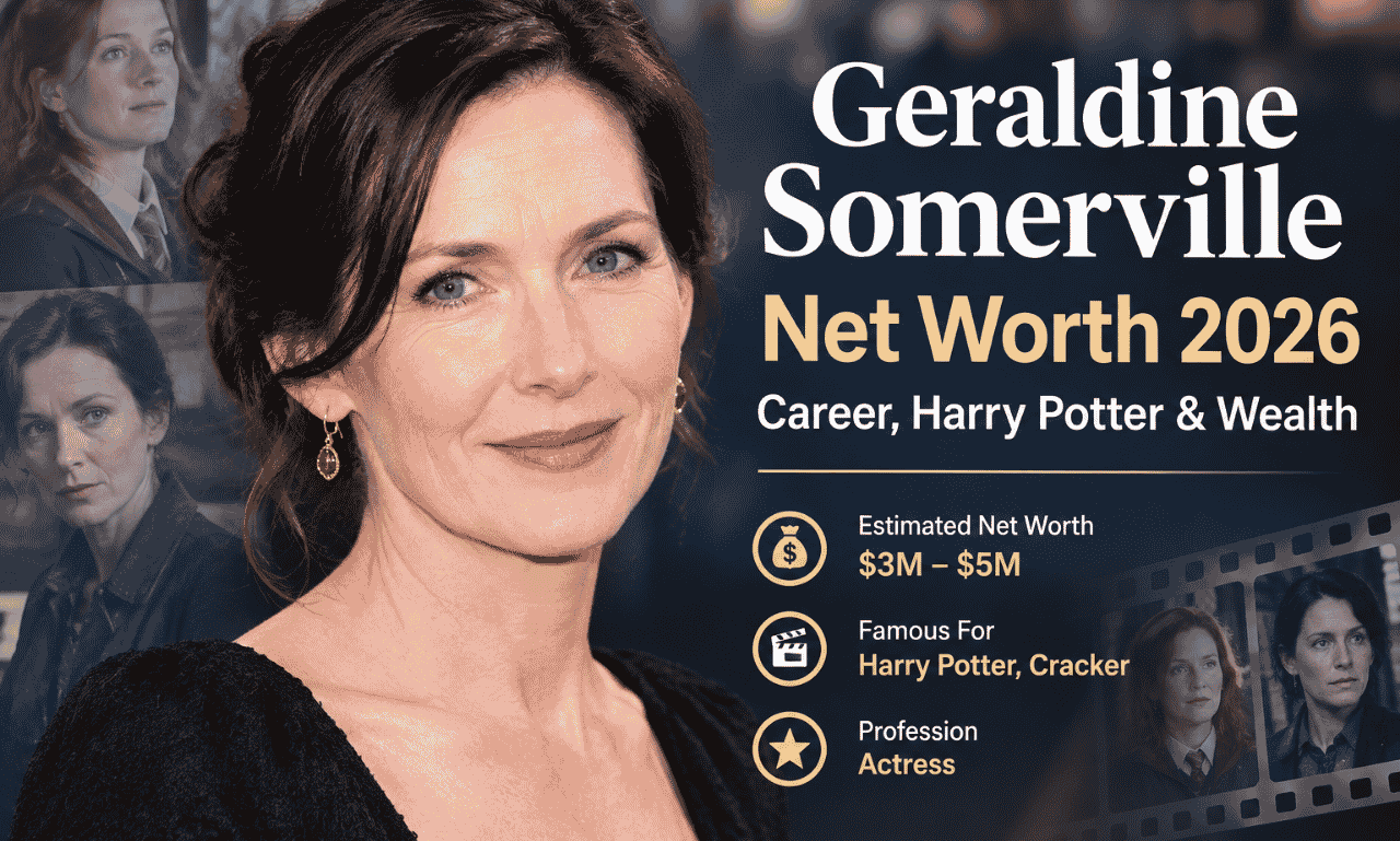 Geraldine Somerville Net Worth 2026