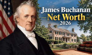 James Buchanan net worth 2026 and portrait of the 15th U.S. president