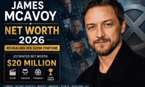 James McAvoy net worth 2026 estimated at $20 million
