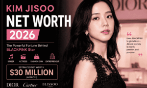 Kim Jisoo net worth 2026 BLACKPINK singer actress