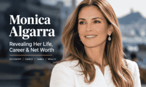 Monica Algarra at a public appearance in 2026