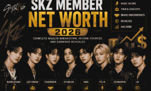 SKZ member net worth 2026