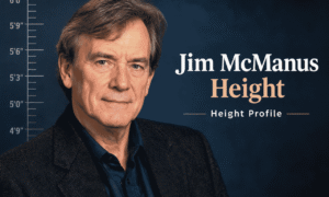 Jim McManus height 6 feet 4 inches 193 cm