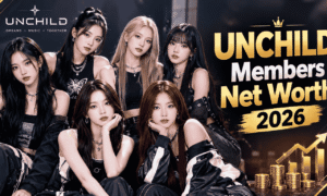 UNCHILD members net worth 2026 featuring Yeeun, Heekie, Tina, Ako, Evon and Haeun
