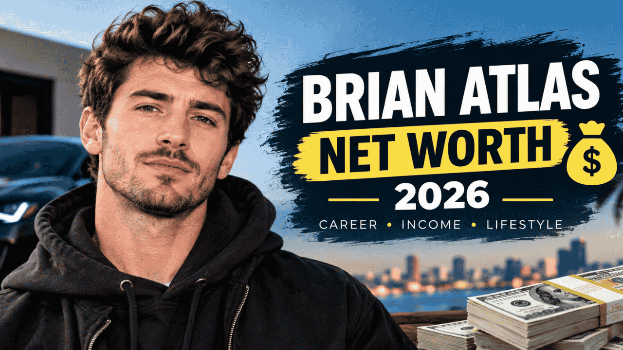 Brian Atlas net worth 2026 and Whatever Podcast host biography