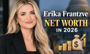 Erika Kirk, formerly known as Erika Frantzve, public figure and Turning Point USA CEO in 2026.