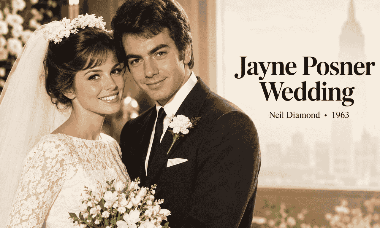 Jayne Posner wedding and Neil Diamond marriage in 1963