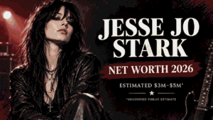 Jesse Jo Stark net worth 2026, singer-songwriter and fashion designer known for her music and Deadly Doll brand.