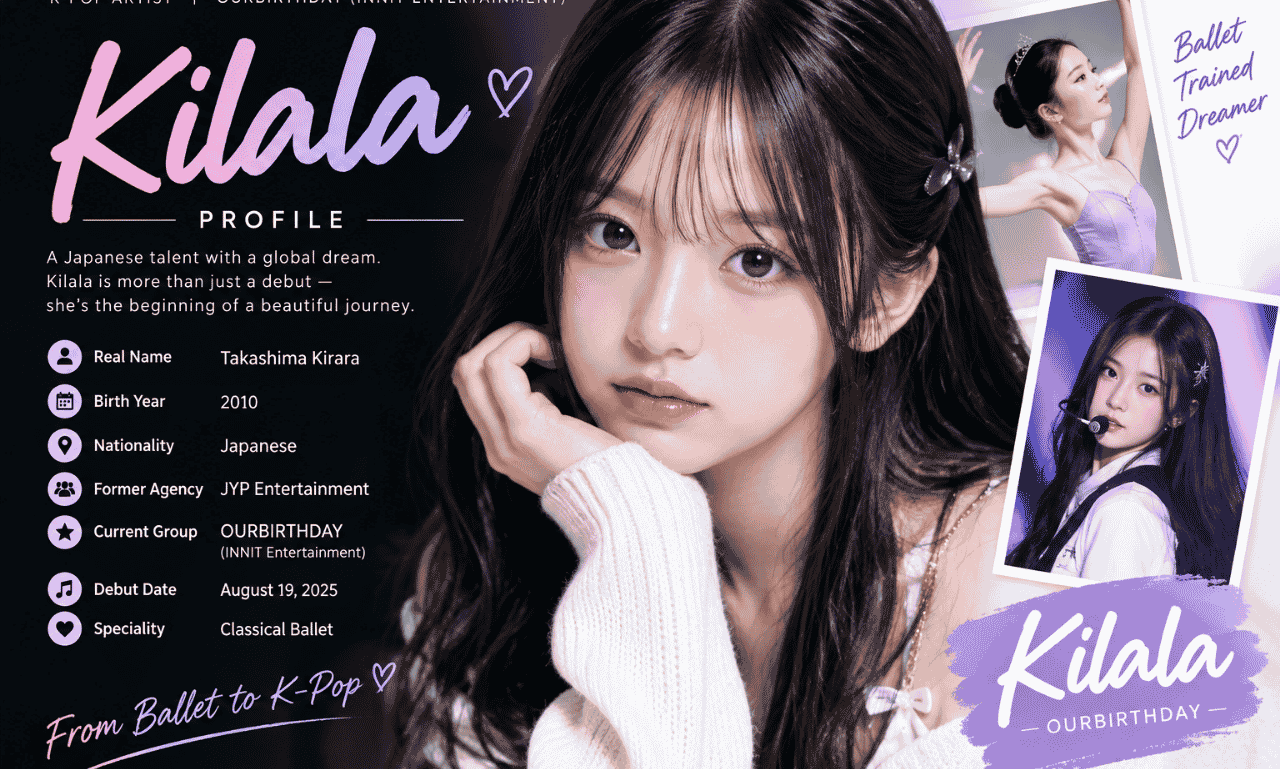 Kilala profile, OURBIRTHDAY member and Japanese K-pop idol